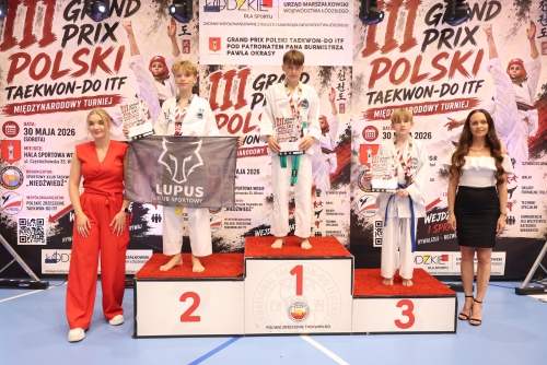 obrazek wwkcuwy zawodników Lion Fight Club podczas III Grand Prix Polski w Taekwon-do ITF  wiecej